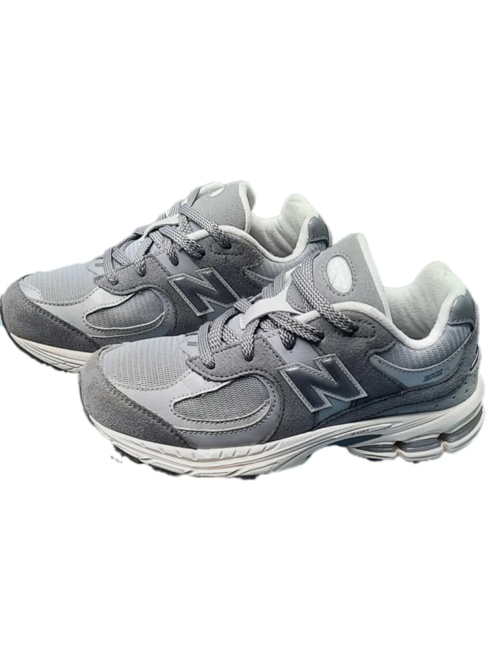 New Balance 2002R Kids Boys Size 3 Running Shoes Sneakers GC2002ST -Steel Grey